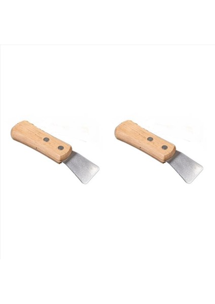 2pcs Tavan Kurulum Spatula Kepçe Ahşap Sergi Stretch Tavan Film Kürek Aksesuarları Kaynak Zıpkın Küçük (Yurt Dışından)