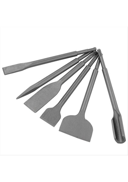 Yuvarlak Kol Iki Çukur ve Iki Oluk Elektrik Çekiç Keski 6pc Seti Bükme ve Kürekle Beton Darbe Biti (Yurt Dışından)