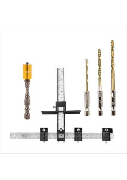 Saplı Konumlandırıcı Set M35 Kobalt Içeren Bükülme Tatbikat Parti Ahşap Işleme Asistan Araç Kapısı ve Pencere Dolabı Konumu (Yurt Dışından)