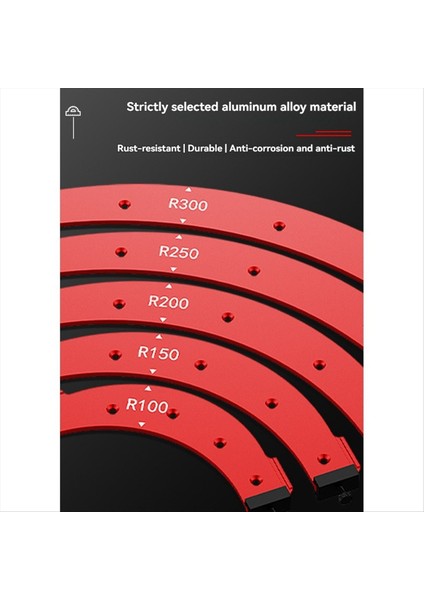 Iç/dış Köşe Büyük Arc Kalıp Elektrikli Yönlendirici Yuva Şablonu Ahşap Işleme Kavisli Açılı Pahlama Şablon Araçları D (Yurt Dışından) fırsatları