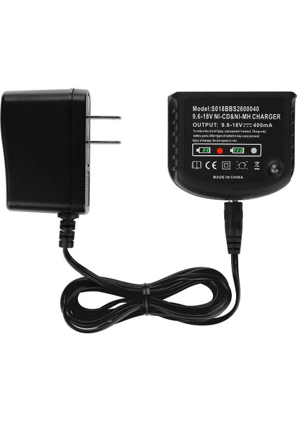 9 6V-18V Siyah ve Decker Için Şarj Cihazı Black &amp Decker Charger Ni-Cd Nı-Mh A18 HPB18 A14 HPB14 A12 HPB12 Us Fişi (Yurt Dışından)