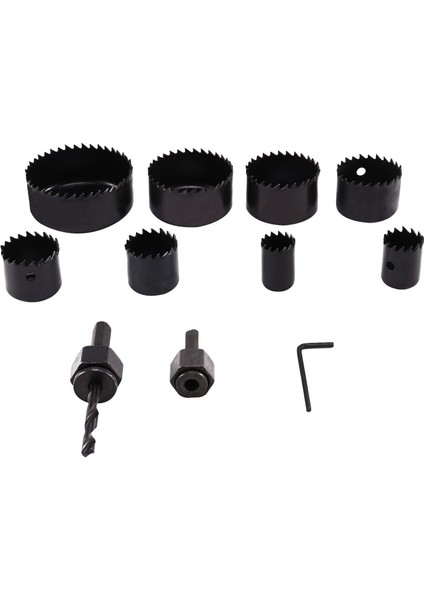 11 Adet Ağır Deli Delik Testere Kesici Kiti 19 22 28 32 38 44 51 64MM Yuvarlak Matkap Seti (Yurt Dışından) indirimleri