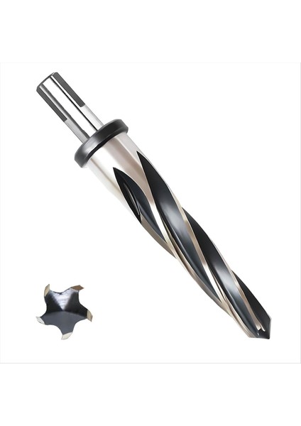 1 Inç Metal Reamer M2 Hss Çelik Alaşım Ahşap Plastik Hizalama 1/2 Inç Kaymaz Sap Için (Yurt Dışından)