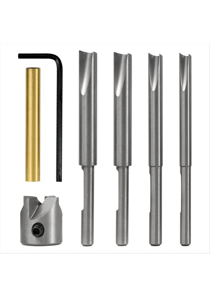 7pcs Kalem Fabrikası Seti Pilot Kesici Milleri ile Kalem Namlu Düzeltme Sistemi 7mm 8mm 3/8 Inç 10MM Değirmen Düzeltici Seti (Yurt Dışından)