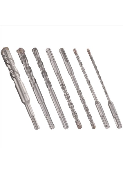14 Pcs Sds Plus Hammer Matkap Bit Seti (4 Flüt) Beton Tuğla Blok Taş Duvarcılığı ve Granit Için (Yurt Dışından) modelleri