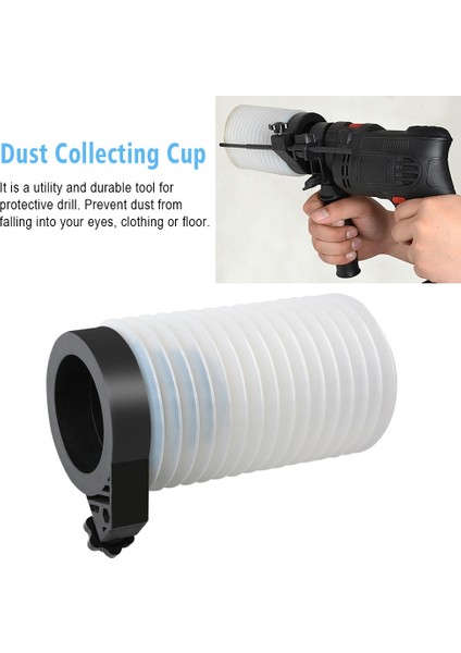 Toz Toplama Kupa Elektrikli Mallet Aksesuarları Kauçuk Koruyucu Evrensel Kapak Toz Geçirmez Matkap Dayanıklı Elektrik Aleti (Yurt Dışından) fırsatları