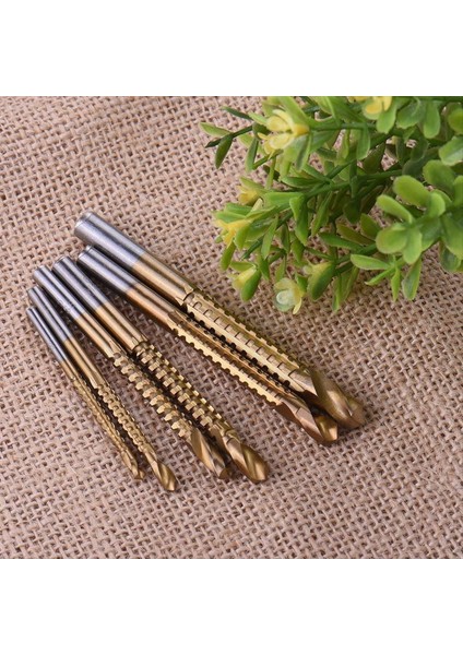 12 Adet Titanyum Matkap Testere Bit Seti Hss Tırtıklı Bit Delik Delme 3-8mm Marangoz Hacksaw Track Bitler Kiti (Yurt Dışından) modelleri