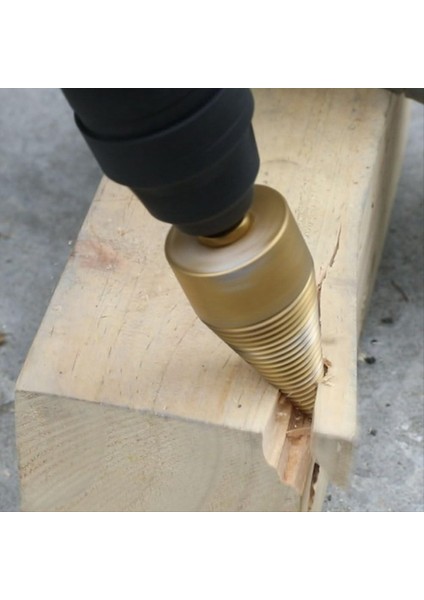 5 Adet Matkap Ucu Çıkarılabilir Koniler Çıra Ahşap Bölme Kütükleri Bitler Ağır Hizmet Tipi Elektrik Matkapları (42MM/1 65 Inç) (Yurt Dışından) modelleri