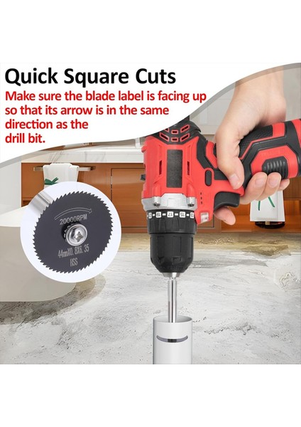 Pvc Borusu Için Boru Kesici 1/4 Inç Hex Shank Darbesi Matkap Için Pvc Boru Kesici Aracı Içinde Bağlan (Yurt Dışından) fırsatları