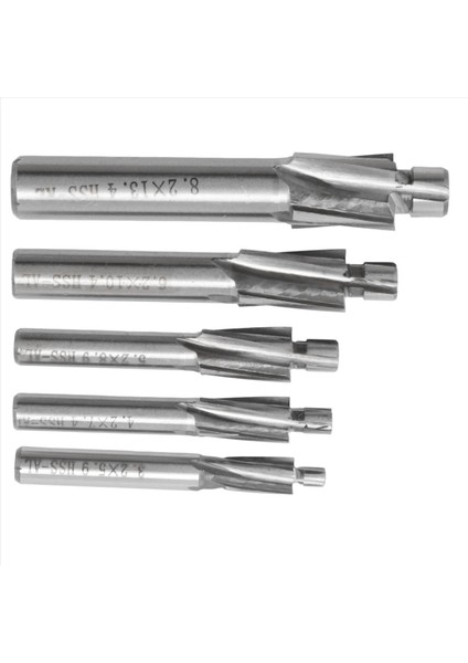 5pcs Hss Karşıdoğu End Mill M3-M8 Pilot Dışlama Aracı Freze Kesici Counterk End Mills (Yurt Dışından) modelleri