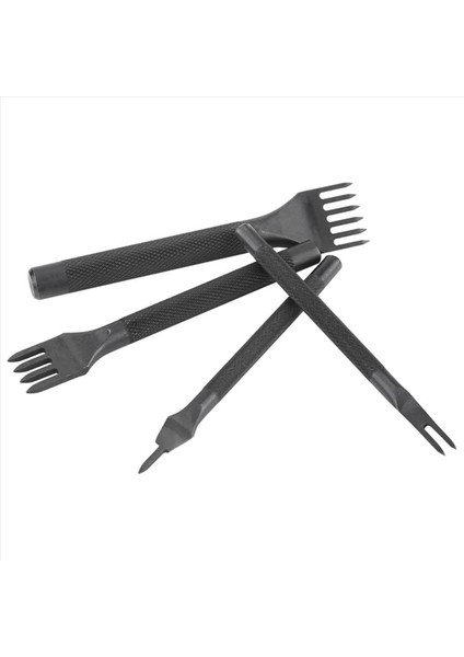 2x Dıy Elmas Döküm Dikiş Seti Deri Zanaat Kitleri Deri Zanaat Diş Delme Aracı 4mm 1/2/4/6 Prong (Yurt Dışından) fırsatları