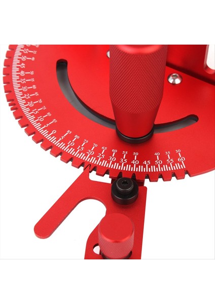 Mıerge Gauge Alumınum Alusu Tope Teşim Tablosu Saw Router Giber Gösterge Teserle Montaj Cuvuru Araçlar-Kırmızı (Yurt Dışından) indirimleri