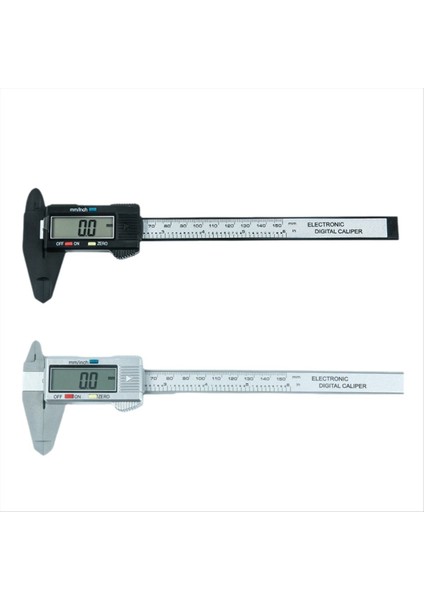 Plastik Dijital Kaliper Inç Metrik Fraksiyon Dönüşümü 0-150MM Dijital Mücevher Cetveli Play Kaliper (Yurt Dışından) fiyatları