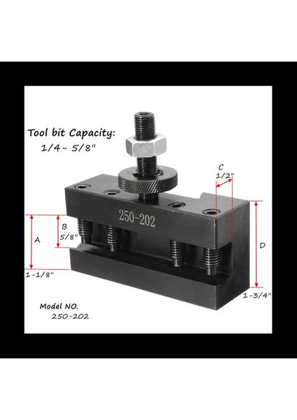 4x 250-202 Hızlı Değişiklik Bxa 2xl Aracı Post Büyük Boy Sıkıcı Dönüş Tutucu Sıkıcı/yüze/dönüş Tutucu (Yurt Dışından) indirimleri
