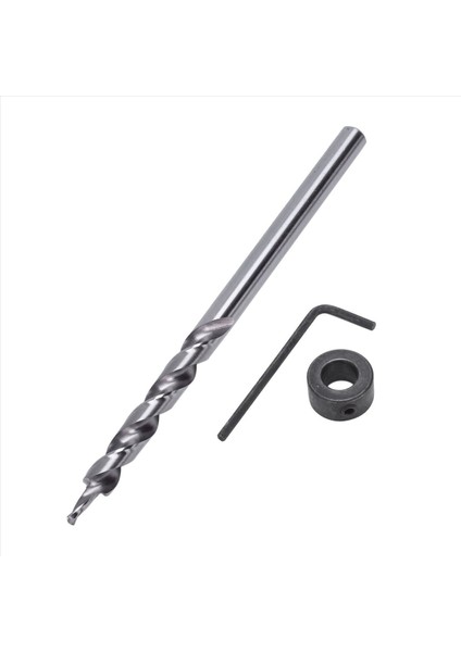 6pcs 1/4 Inç Hex Shank Cep Deliği Matkap Bit + 3/8 (9 5mm) Yedek Twist Adım Matkap Bit Derinlik Durdur Yakası (Yurt Dışından) fiyatları