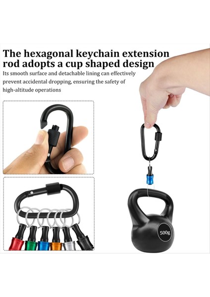 4set Hex Shank Tornavida Bitleri Tutucu Siyah Karabin ile Darbe Sürücüsü Için Bit Tutucu Anahtarlık (Yurt Dışından) modelleri