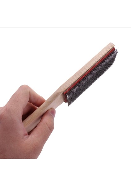 Dosya Kartı Fırçası Çelik Kart Dosya Fırça Temizleyici Çip Metal Bitlerini Temizleme 8 26 Inç Uzunluk 10 Parça (Yurt Dışından)