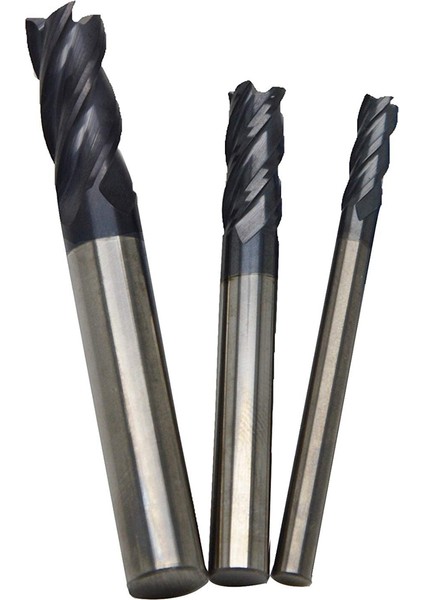 6pcs 4 6 8 mm Karbür Uç Değirmen 4 Flüt Uç Değirmen Seti Freze Kesici Alet Kiti (Yurt Dışından) fırsatları