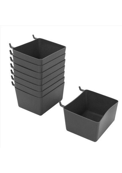 32 Parça Pegboard Kutuları Kit Pegboard Parçaları Depolama Pegboard Aksesuarları Donanım Organize Etme Beklemeleri (Gri) (Yurt Dışından) modelleri