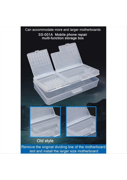 2pcs/lot Cep Telefonu Için Çok Fonksiyonlu Depolama Kutusu Anakartı Ic Parçaları Onarım Araçları Konteyner Toplayıcı (Yurt Dışından) fiyatları