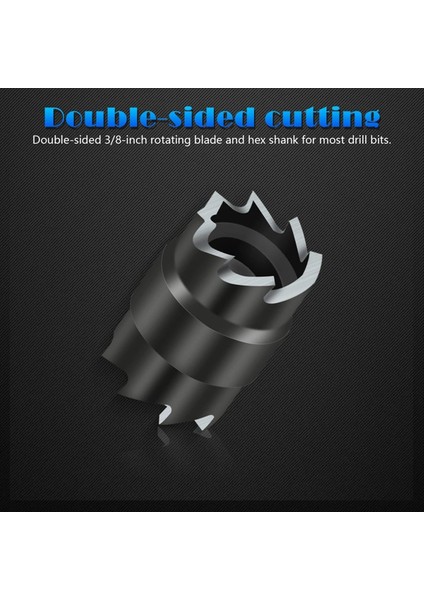 15 Paket Döner Nokta Kaynak Kesici Setleri Çift 3/8 Inç Hss Spot Kesici Kesici Sökücü Tatbikat Bitleri Altıgen Tabaka Deliği Kesici Sökücü (Yurt Dışından) modelleri