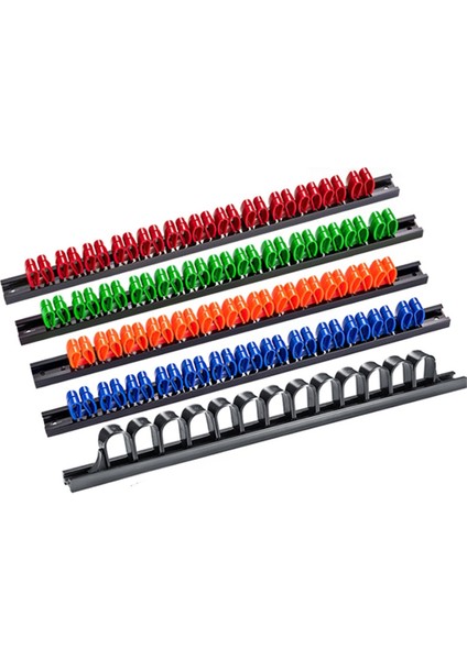 5pcs Tornavida Organizatör Tutucu Duvara Monte Edilmiş Tornavida Anahtarı Pense Rafı Organizatör Alet Donanım Aracı Ekran Askısı (Yurt Dışından)