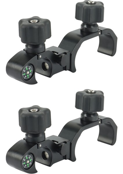 2x Pusula ve Veri Toplayıcı Beşiği Gps Total Istasyon Tsc3 ile 2x Hızlı Bırakma Kutup Kelepçesi (Yurt Dışından)