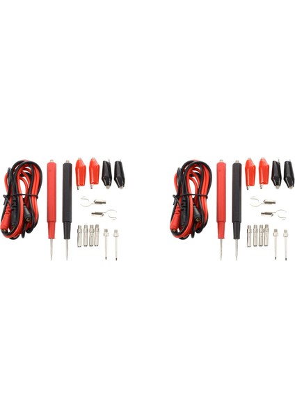 2x Çok Fonksiyon - Muz Kablosu Ölçüm Kablosu Probu Test Test Kue (Yurt Dışından)
