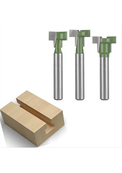 Anahtar Deliği Yönlendirici Bitleri Seti 1/4 Inç Şafak Yönlendirici Bit Seti 6 Adet Yönlendirici Bit Seti 1/4 ve 5/16 ve 3/8 ve 9/11 ve 1/2/5 Inç Bıçak Çapı (Yurt Dışından) indirimleri