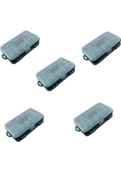 5x Penggong 13 Izgara Aracı Kutusu Çift Taraflı Araç Kutusu Organizatör Depolama Kutusu Küçük Bileşenler Için Çok Işlevli Araç Kasası (Yurt Dışından)