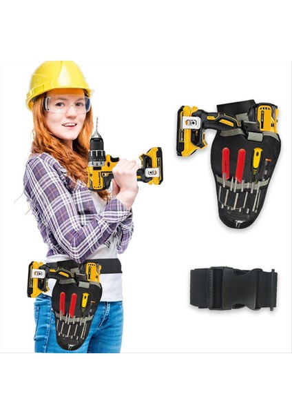 Matkap Bel Alet Çantası Elektrikli Bel Kemeri Alet Çantası Aletler ve Matkap Bitleri Için (Yurt Dışından) modelleri