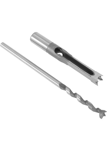 8pcs Ahşap Işleme Kare Delik Matkap Bitleri Ahşap Mortising Kesme Set Set Kesme Bit Kitleri Ağaç Işleme Deliği Testere Setleri (Yurt Dışından) fırsatları