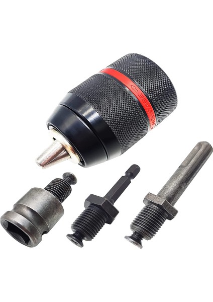 Metal Ağır Hizmet 1/2-20UNF 13MM Anahtarsız Matkap Chuck Hex Shank/sds/soket Kare Kadın Adaptör Donanım Aracı (Yurt Dışından)