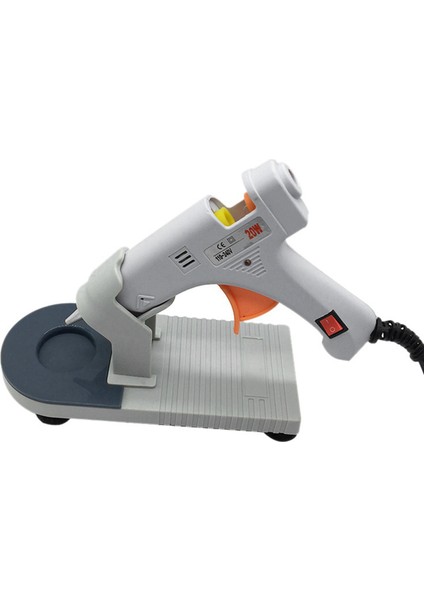 2x Sıcak Tutkal Tutucu Tutucu Plastik Sıcak Eritme Tutkal Efsanesi Temel Stand Organizatör Çiçek El Sanatları Araçlar Depolama Rafı Meydanı (Yurt Dışından) fiyatları