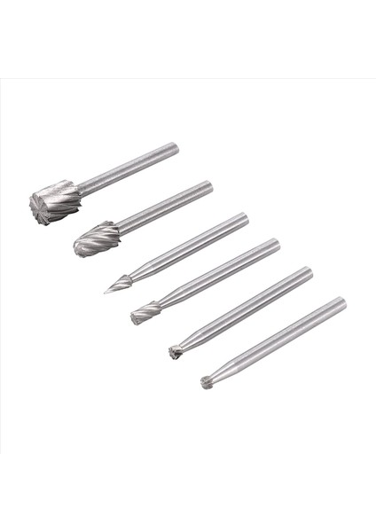 6pcs Hss Döner Çoklu Alet Çapak Yönlendirici Yönlendirici Bit Fabrikası Kesici Eki Dremel Için (Yurt Dışından) modelleri