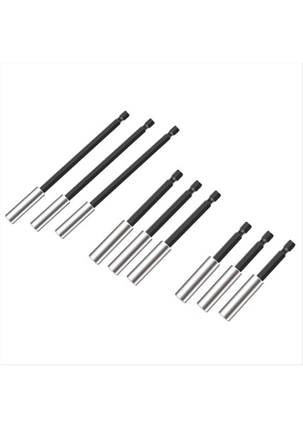9pc Tornavida Bit Tutucular Uzatma Soket Matkap Biti Manyetik Tutucu Hex Shank Hızlı Değişen Matkap Biti Kılavuzu (Yurt Dışından) fiyatları