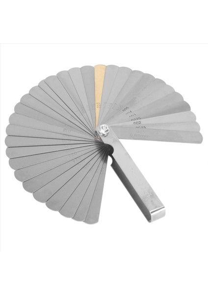 160 Set Mesafe Gösterge Filding Valf Öğretimi Feeler Gauge 0 04-0 88 mm Boşluk Boyutu (Yurt Dışından) fiyatları