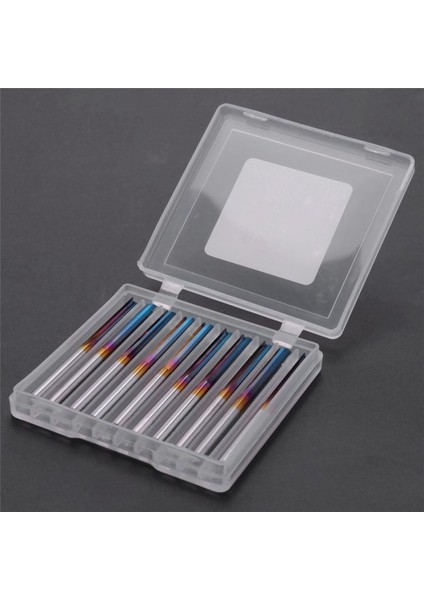 20PCS 3 175 Shank Mavi Kaplamalı Düz Uç Değirmen 2 Flüt Karbür Freze Kesici Ahşap Için Plastik Cnc Gravür Bit (Yurt Dışından) indirimleri