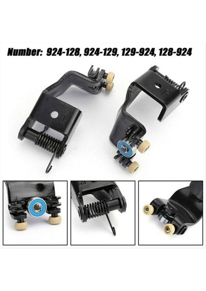 1paır Merkezi Kapı Rolle Hıngıner 72561SHJA21 72521SHJA21 Honda Odyssey Için 2005-2010 Ex Exl Exl-Touring (Yurt Dışından) modelleri