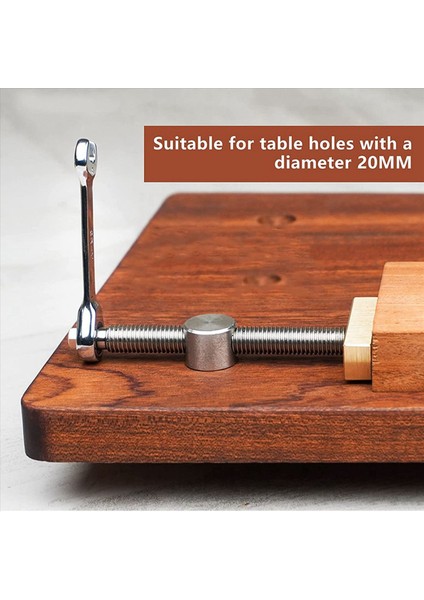 4x Ahşap Işleme Ayarlanabilir Masaüstü Klipsi 8 Pc 20MM Köpek Delikleri Durdurma Klip Kelepçe Fikstür Vise Tezgahları Doğrama Carpenter (Yurt Dışından) modelleri