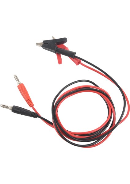 1m Uzunluğunda Timsah Klipsinden Muz Fiş Test Kablosu 2 Çift Multimetre Için (Yurt Dışından) modelleri