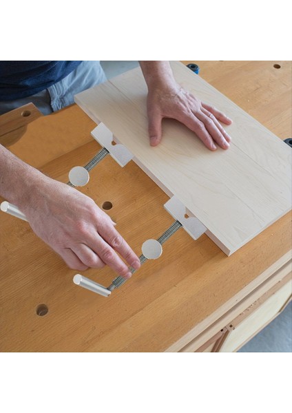 Ağaç Işleme Masaüstü Klip Hızlı Klips 19MM Delikli Ahşap Işleme Tezgahı Köpek Alet-Silver (Yurt Dışından) fırsatları