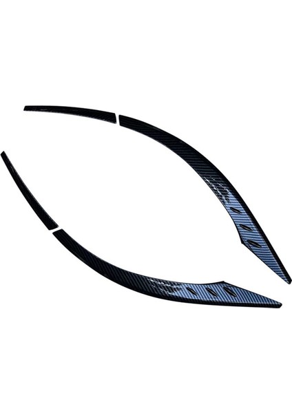 Toyota Corolla Cross 2020 2021 2022 Ön Far Lambası Kapağı Garnitür Strip Kaş Kapak Döşeme Sticker (Yurt Dışından)