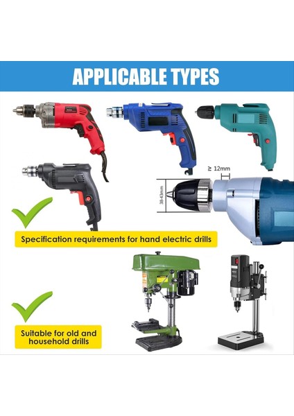 7 Kare Delik Matkap Bitli Kare Delik Matkap Bit Adaptörü El Matkapı Zıvanı ve Tenon Araçları Için Mortising Bağlantısı (Yurt Dışından) modelleri