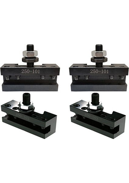 4x 250-101 250-102 Turnama ve Yüz Yüze Tutucu Hızlı Değişiklik Araç Gönderisi ve Takım Tutucu (Yurt Dışından)