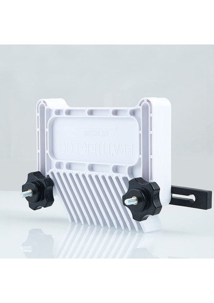 Yükseltilmiş Tüy Tahtası Güvenlik Cihazı Istiflenebilir Tüy Tahtası Çoğu Standart T-Slotları Masa Testerelerindeki T Rayları Beyaz (Yurt Dışından) fırsatları