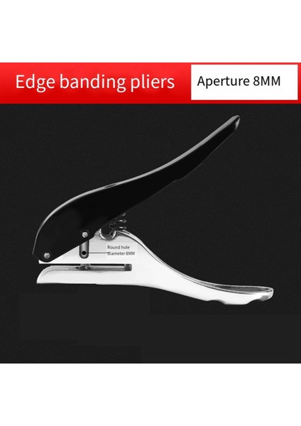 Kağıt Kartı Için Ağır Hizmet Tipi Tek Delikli Yumruk Plastik Karton Yumruk Atma Vidası Göz Kapağı Pense 8mm (Yurt Dışından) indirimleri