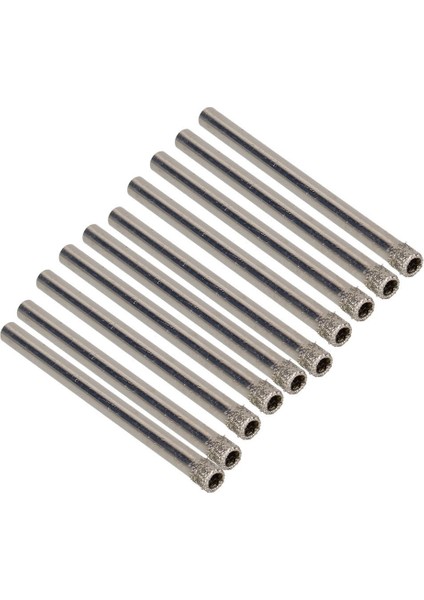 4mm Elmas Kaplamalı Delik Testere Matkap Cam Driller Drill Driller Mermer Granit Paketi 10 (Yurt Dışından)