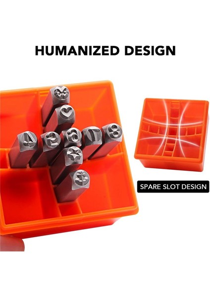 37 Pcs Sayı ve Mektup Metal Pud Seti 6mm (1/4 Inç) Metal Yumruk Damga Kiti Dıy Dıy Sanat ve El Sanatları Malzemeleri (Yurt Dışından) modelleri