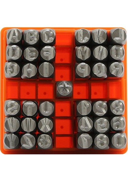 37 Pcs Sayı ve Mektup Metal Pud Seti 6mm (1/4 Inç) Metal Yumruk Damga Kiti Dıy Dıy Sanat ve El Sanatları Malzemeleri (Yurt Dışından) indirimleri